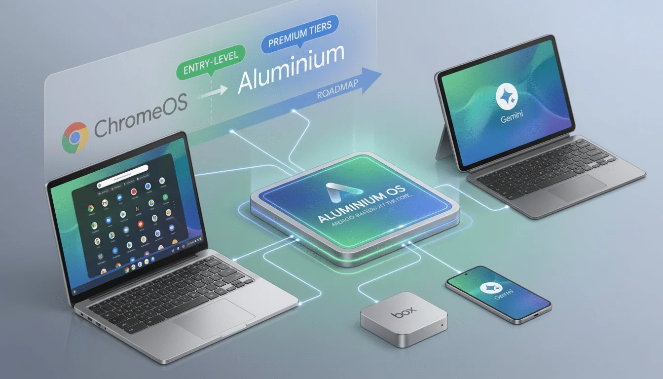 Aluminium OS ile Google’ın Büyük Ekran İçin Android Temelli Yeni Platform