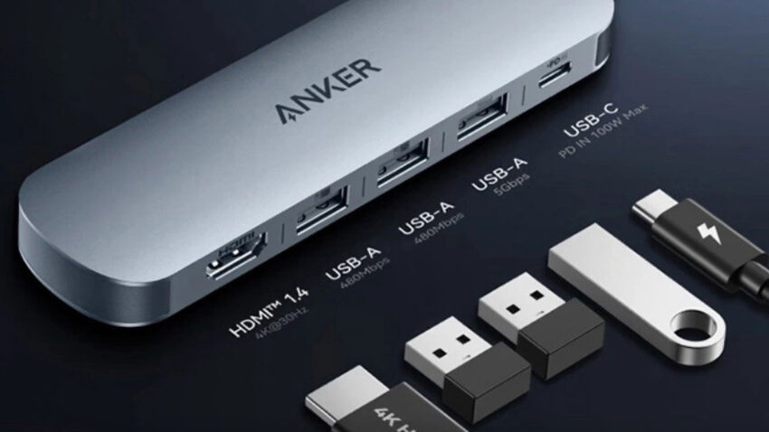 Anker 5-in-1 USB-C Expansion Dock