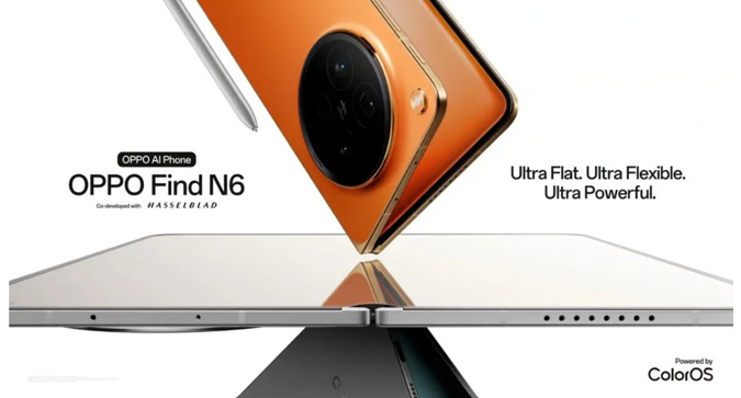 OPPO Find N6: Zero-Feel Crease ile Sınırları Zorlayan Katlanabilir Amiral Gemisi Türkiye'de