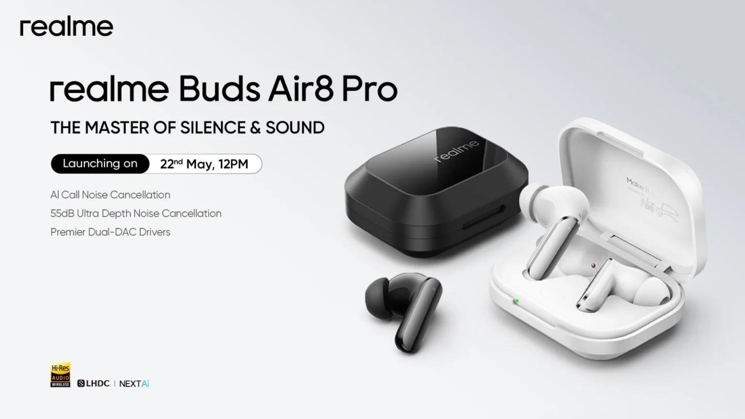 Realme Hindistan Etkinliğinde Yeni Nesil Cihazlar: Buds Air 8 Pro ve Watch S5 Tanıtımı