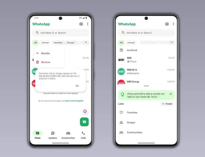 WhatsApp’da Yeni Arayüz: Kanallar, Filtreler ve Daha Fazlasıyla Gelen Devrim