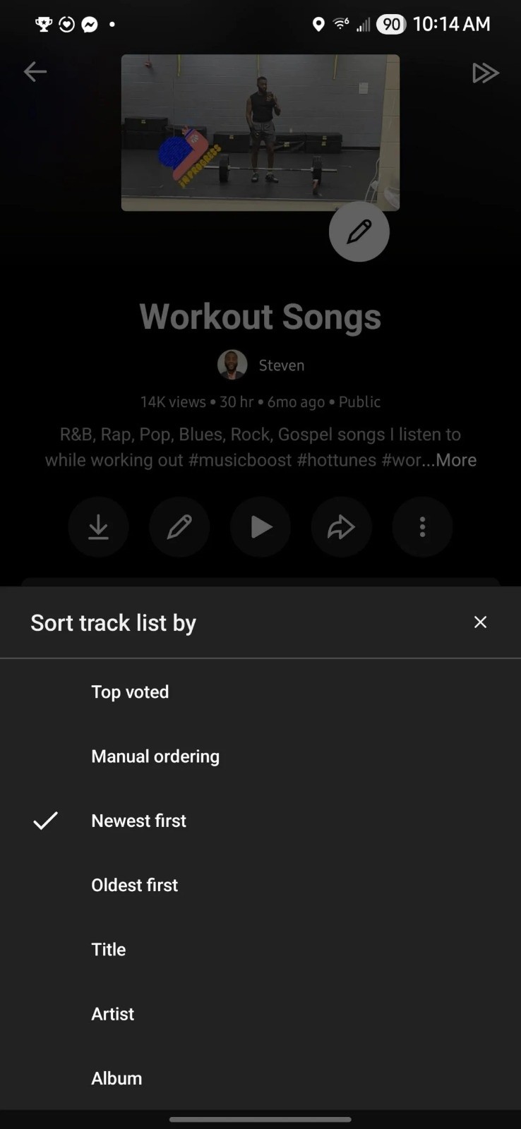 YouTube Music'te Başlık, Sanatçı ve Albüm Tabanlı Sıralama Özelliği Geliyor