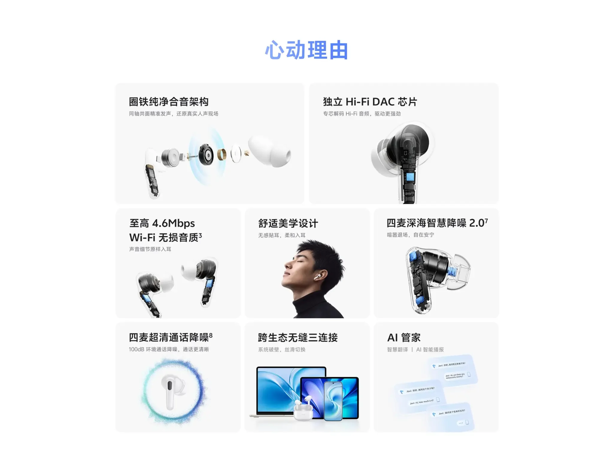 Vivo’nun Wi‑Fi Destekli Yeni Kablosuz Kulaklığı TWS 5 Pro